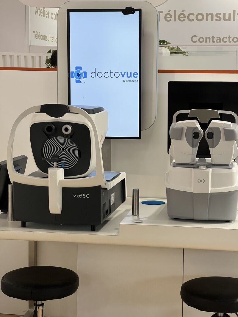 Téléophtalmologie Solution Doctovue Visionix 3